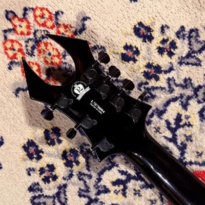 2007 B.C. Rich MK3 Warbeast 7-String - Black w/ Red Bevel image 6