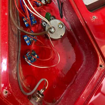 Squier Contemporary Stratocaster HSS MIJ 1987 Torino Red Japan w/ Hard Case image 24