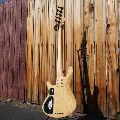 Schecter DIAMOND SERIES Reaper-5 Natural Satin 5-String Electric Bass Guitar image 3