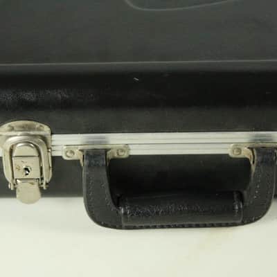 1978 Vintage Fender Stratocaster Telecaster Molded Plastic Guitar Black CASE USA 1970s image 3
