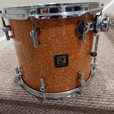Sonor Delite 14" Maple Tom - Birdseye Amber image 1