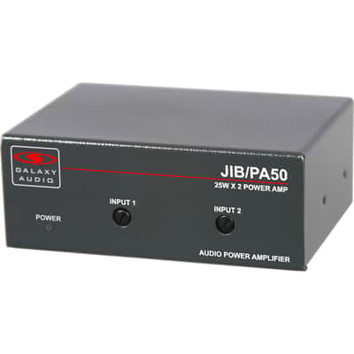 Mint Galaxy Audio JIB/PA50 Compact Stereo Power Amplifier with RCA and 1/8" Ins image 4