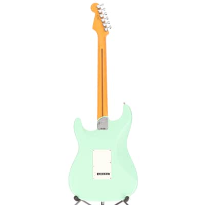 Fender Certified Pre-Owned Limited Edition American Ultra Luxe Vintage '60s Stratocaster®, Surf Green (T5) (00887) image 6