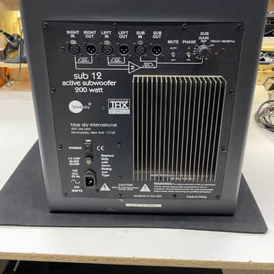 Blue Sky International SUB 12 200W 12" Active Subwoofer Speaker image 6