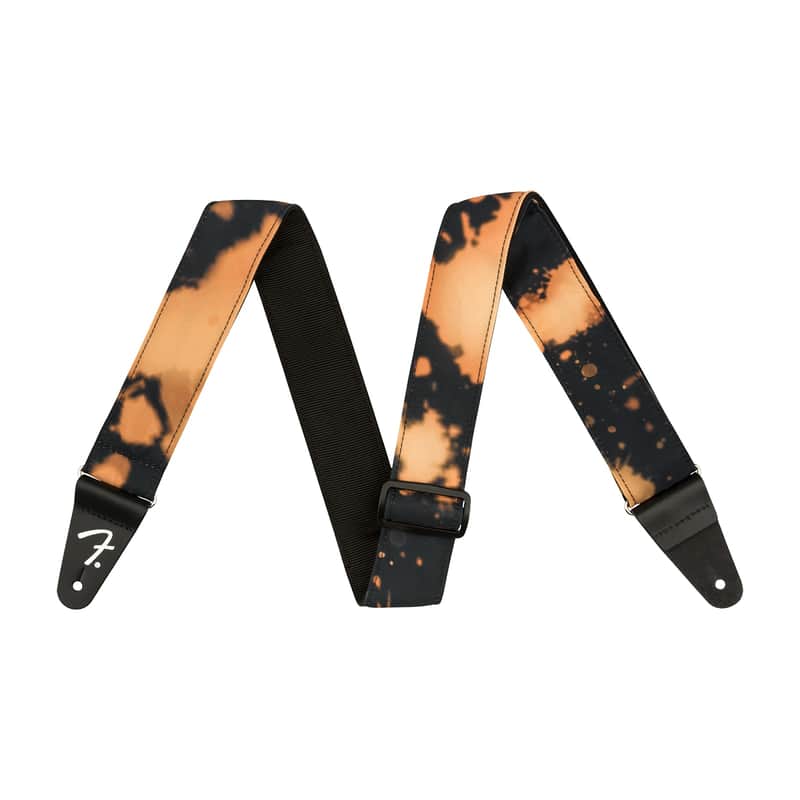 Fender Tie Dye Acid Wash Guitar Strap image 1