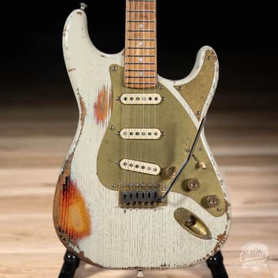 Paoletti Alfa Loft SSS Maple Neck “Stratospheric” S-Style – Heavy White image 2