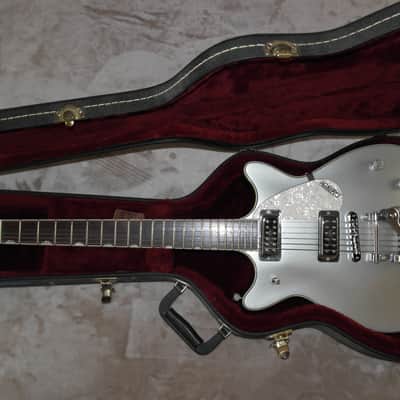 2007 Gretsch Electromatic G5246T Double Jet Silver Metallic Gretsch TKL Hard Case Included! image 1