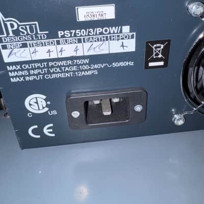 Midas PS 750 - HERITAGE SERIES PSU 2007 - BLU image 3