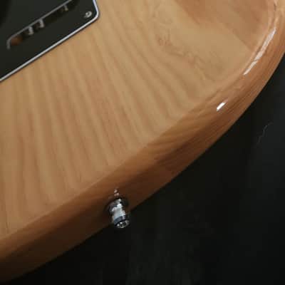 Stratocaster 2021 Ash Natural Gloss w HSC Custom Build Rails Strat non-Fender Blonde image 21