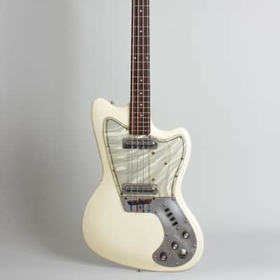 Danelectro  Dane D2B4 Owned by Jeff Tweedy of Wilco Solid Body Electric Bass Guitar (1967), ser. #2017, original black hard shell case. image 1