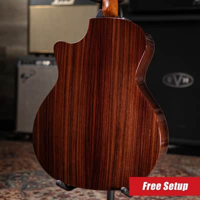 Taylor 414ce Studio Grand Auditorium Acoustic/Electric Guitar - Natural with Gig Bag image 2