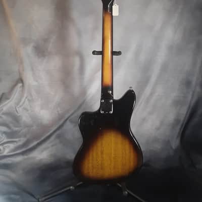 Zenon Vintage, Rare, Model ES70 Electric Guitar, Made in Japan 1965, Tobacco Burst image 3