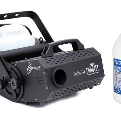 Chauvet HURRICANE H-1800 FLEX Fog / Smoke Machine H1800+Gallon of Fog Juice image 1