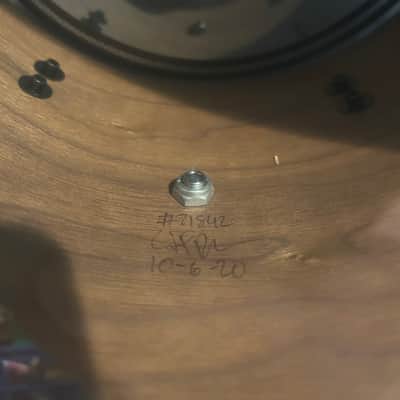 Pork Pie USA Custom Curly Maple Exotic 2020 - Curly Maple over Walnut Shells image 7