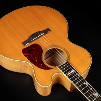 1989 Santa Cruz F-131 - Natural | USA Vintage Small Jumbo F Model Acoustic Guitar Ex John Pearse Cutaway Pickup 46.5mm Bone Nut | CoA OHSC image 8