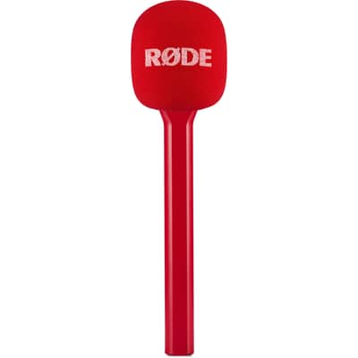 Rode Interview GO Handheld Mic Adapter for the Wireless GO Red image 1