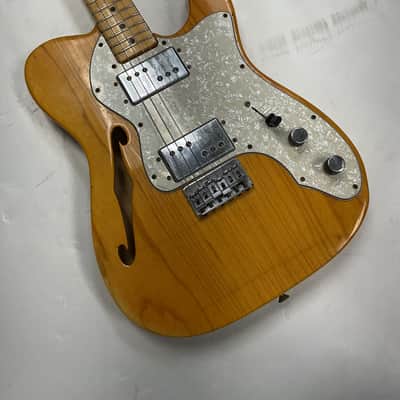 1972 Fender Telecaster Thinline - Natural w/OHSC image 3