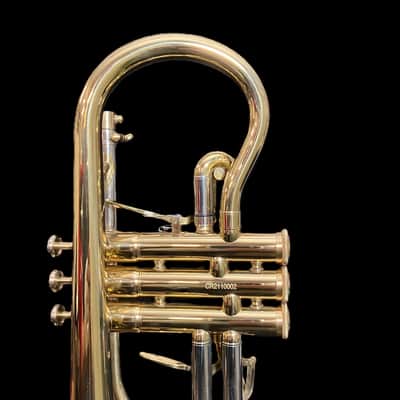 John Packer Ltd JP176 SOPRANO Eb CORNET WITH 1ST AND 3RD VALVE TRIGGERS 2021-2022 - BRASS image 7