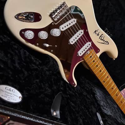 Fender Nile Rodgers Signature Hitmaker Stratocaster -signed-Olympic White image 4