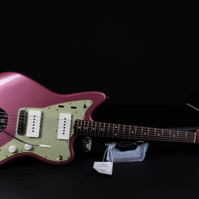 Fender 1962 Jazzmaster Custom Shop Journeyman Relic - Burgundy Mist Metallic Matching Head image 11