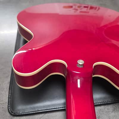 Epiphone ES-335 DOT LH Left Hand Cherry Red HARD CASE Lefty Handed 335 ES335 Semi-Hollowbody Hollow Body Electric Guitar image 14