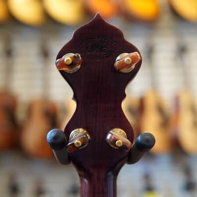 OME USA Juniper 12" Curly Maple Open Back Banjo w/Hard Case image 8