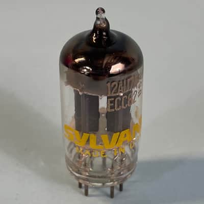 1960s Sylvania 12AU7A ECC82 Vintage Made In USA Preamp Tube! T107 image 1