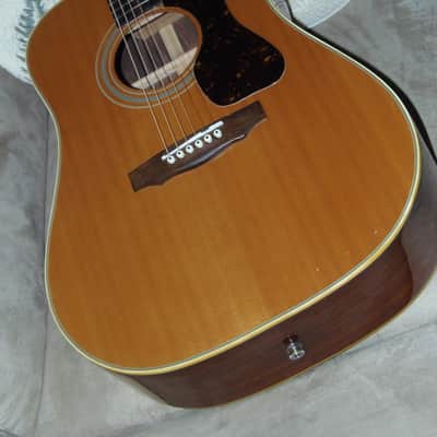 VERY RARE! 1976 Aria Pro II (Guild D50 copy)W/Pick-up*Solid Spruce top-Rosewood B&S*Matsumoku-Japan* image 21