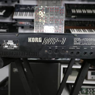 Korg DVP-1 Digital Voice Processor 1980s - Black image 4