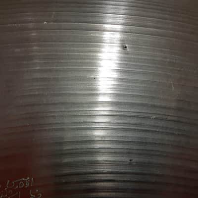 Zildjian 24" A. Zildjian '70s Stamp Ride Cymbal 1970s - Traditional image 5