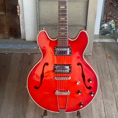 c. 1970 Galson ES-330 copy  - Cherry Red, Matsumoku Japan image 1