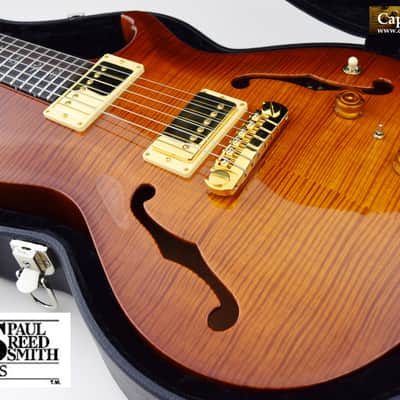 Paul Reed Smith Singlecut Hollowbody I with Artist Package & Piezo, 2008 Violin Amber Near Mint! image 22