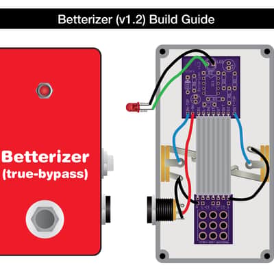 Betterizer Buffer PCB - Build Your Own Klon Buffer Pedal! image 2