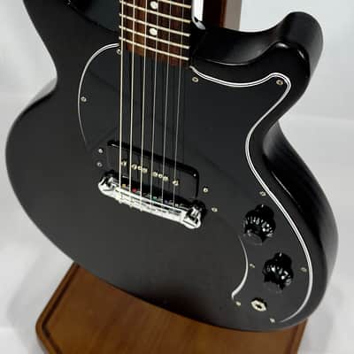 Gibson Les Paul Jr Double Cut DC Tribute 2019 - Ebony Satin image 9