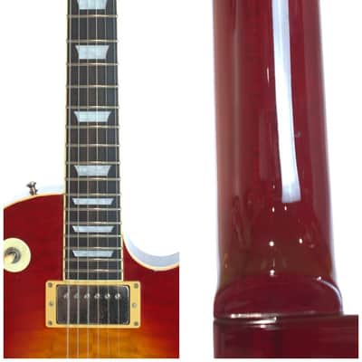Tokai Love Rock LS90Q Quilt Maple Top Les Paul MIJ Japan 2009 Heritage Dark Cherry image 12
