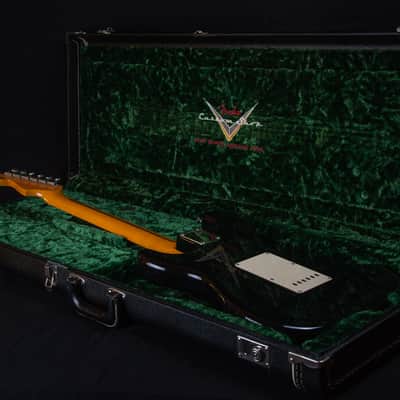 Fender Custom Shop David Gilmour Stratocaster NOS 2008 - 2021 - Black over 3-Color Sunburst image 3