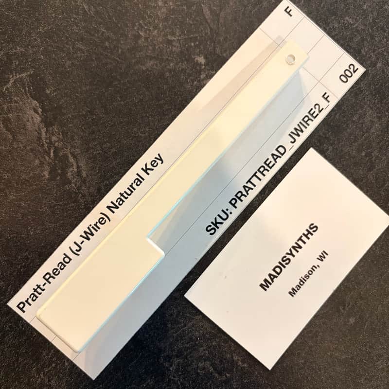 ORIGINAL Pratt Read Replacement F Key (J-Wire Keybeds) for ARP 2500/2600, Moog Minimoog, Oberheim OBX/OBXa/OB8, Sequential Prophet-5/10, PPG Wave 2.2 and more image 1
