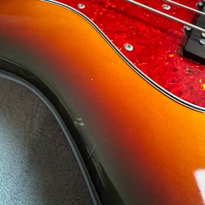 Fender Jazz Bass MIJ Made in Japan 1991-1992 3-Color Sunburst w/ Gig Bag image 18