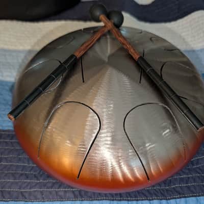 Pearl 9-Note Tank Drum (C Lydian) 2022 - Orange Burst image 2