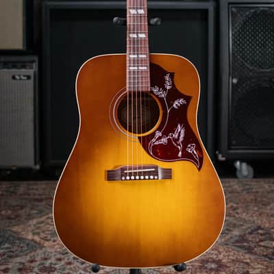 Gibson Hummingbird Special Dreadnought Acoustic/Electric Guitar - Honey Burst Satin with Gig Bag image 3
