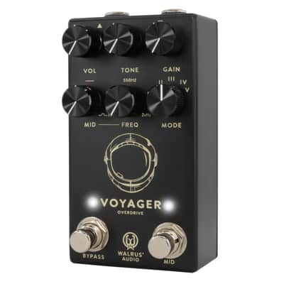 Walrus Audio Voyager MKII Pre-Amp Overdrive Pedal, Black image 4