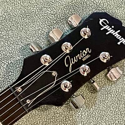 Epiphone Limited Edition Custom Shop Les Paul Junior with Gibson ‘50s Wiring, Gibson Pure Nickel 9-Gauge Strings, Orange Drop Capacitor, and Switchcraft Output Jack image 5