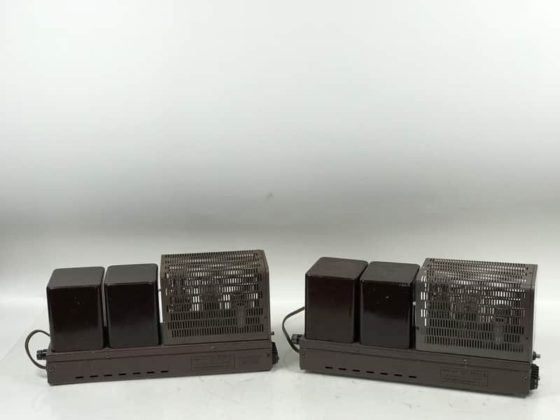 Pair Vintage The Fisher Model 80-AZ Tube Amplifier (Rare Military Version) image 1