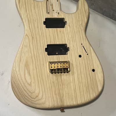2010's Charvel Mexico Pro Mod Style 1 Natural Ash Wood Guitar Body Hardtail image 4