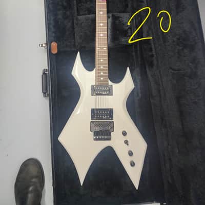 BC Rich Warlock NJ Series 1999 Floyd Rose - White image 1