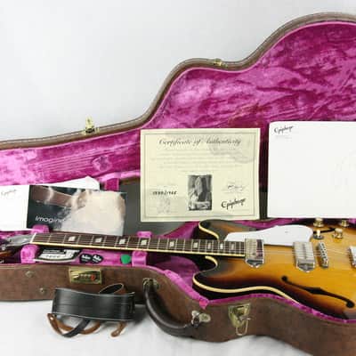 Epiphone USA John Lennon 1965 Casino Sunburst Limited Edition Gibson-Made Revolution image 4