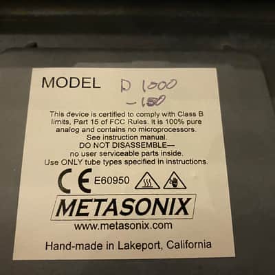Metasonix D-1000 image 4