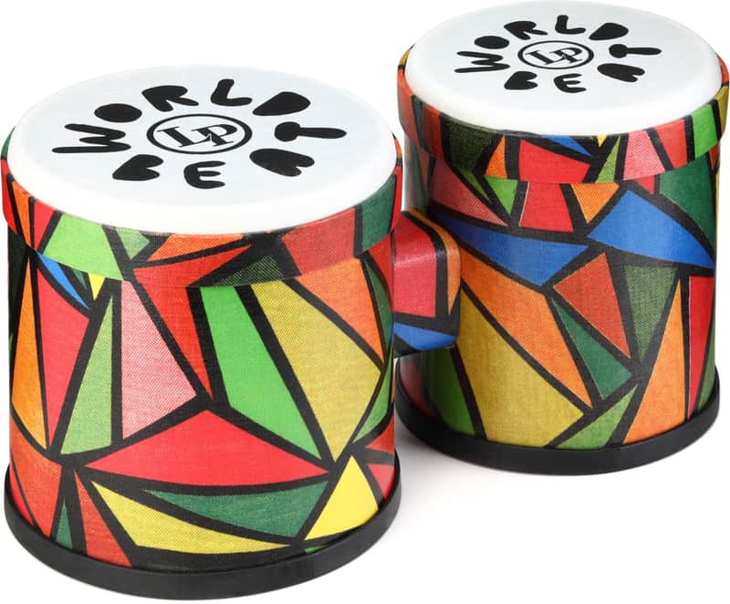 Latin Percussion World Beat Bongos - Multicolor image 1