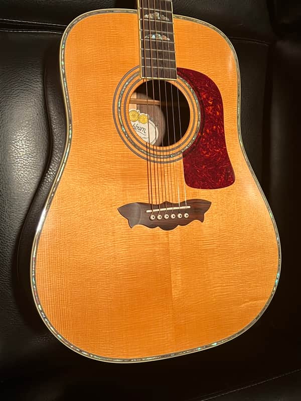 Washburn WD-56 SW Flint Hill Rarewood 2004 Natural Gloss | Reverb