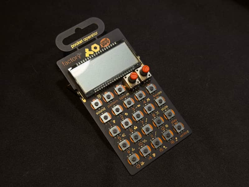 Teenage Engineering PO-16 Pocket Operator Factory 2014 - Present - Black image 1